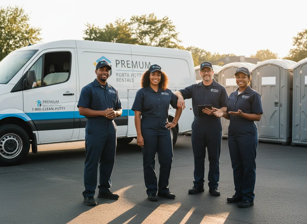 VIP Portable Toilets company in Golden Eagle, IL